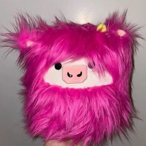custom 7.5” pink highland cow squishmallow
